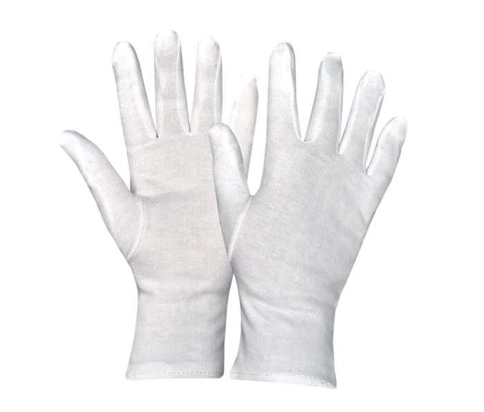 white Fourchette Gloves