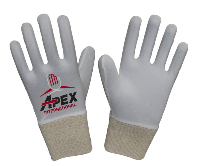 Polyester Liners Gloves With Knit Wrist 