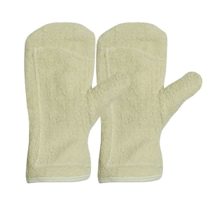 Cotton Terry Mitten Gloves