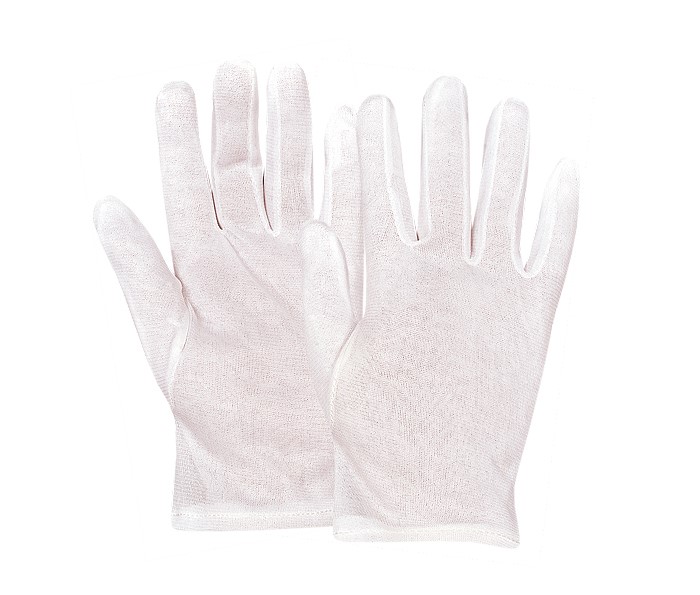 Nylon Perlon Gloves Fourchette Style