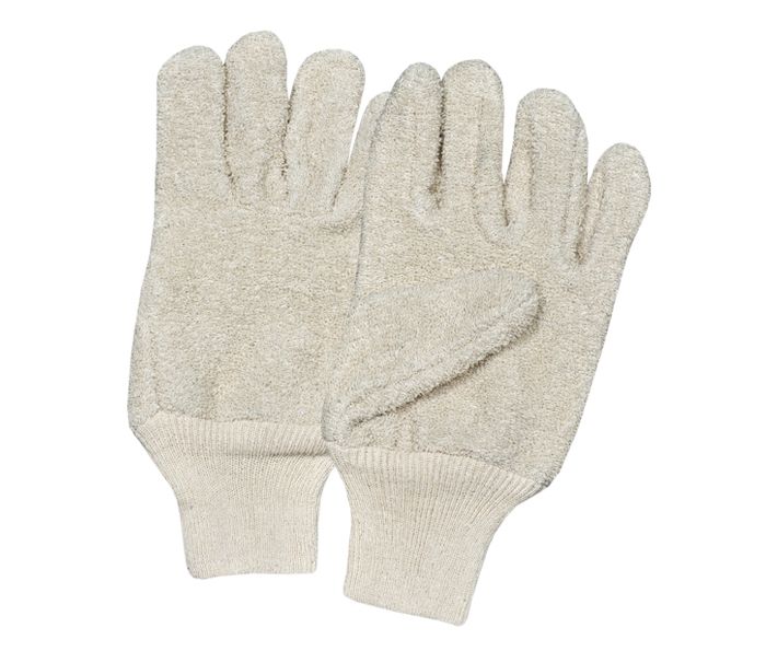 Terry Cotton Gloves With K/W 