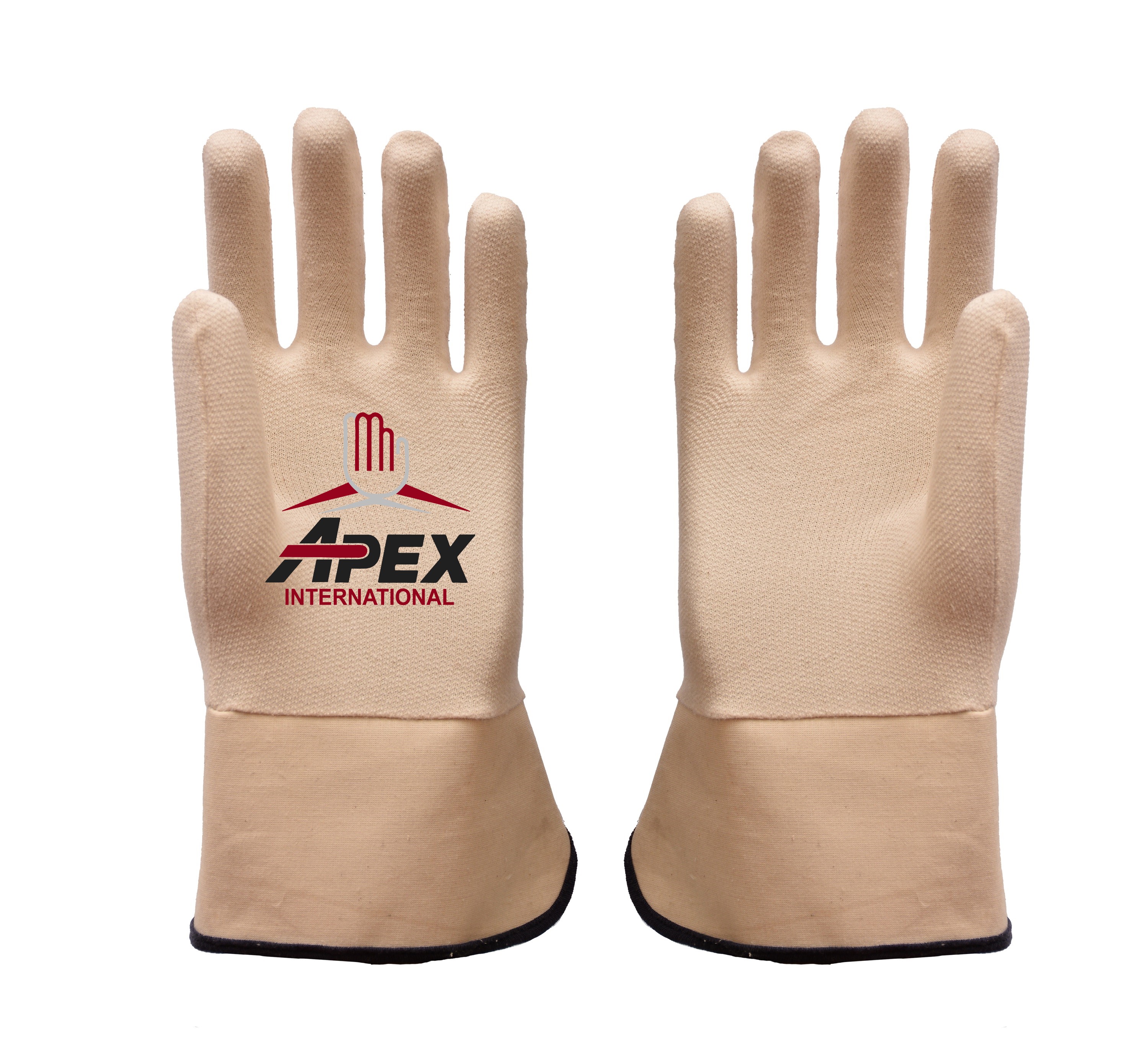 ​Cotton Jersey Dipping Liner Gloves with Cuff 