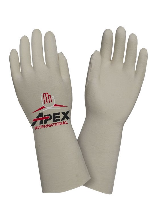 Cotton Interlock Liner Gloves Open cuff