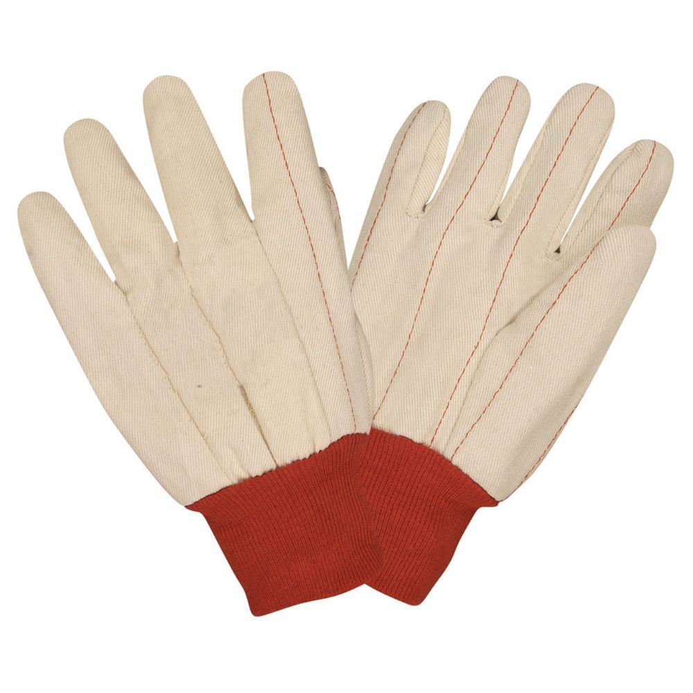 COTTON CANVAS /HOTMILL GLOVES WITH RED K/W