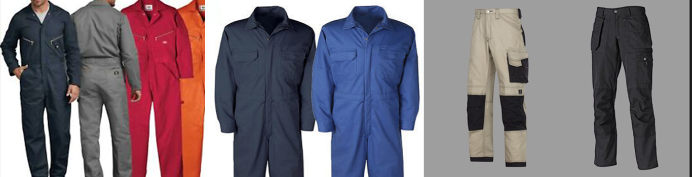 Industrial workwear, overall, coverall, Safety Pants & Shorts, medical uniforms, hotel uniforms 